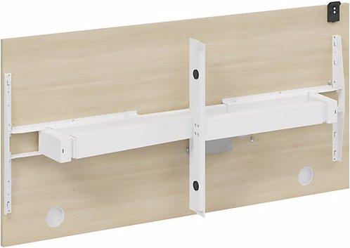 Produktbild FM Büromöbel Schreibtisch BOTTOM-UP silver (1600 x 800 x 620 mm)