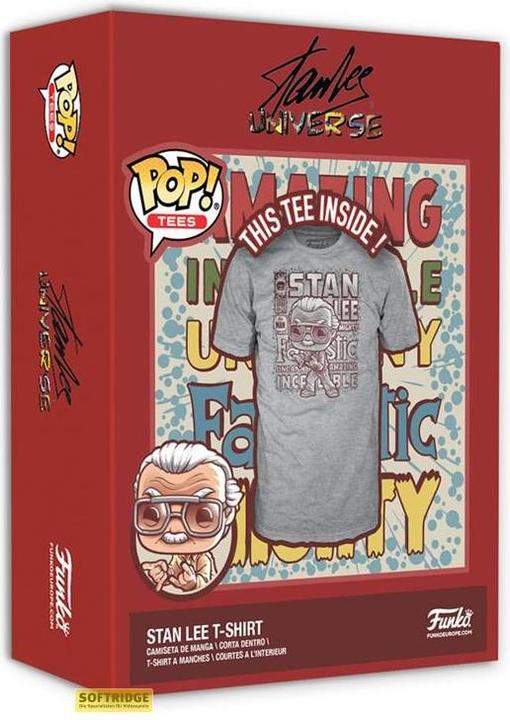Immagine prodotto Funko Maglietta Marvel Boxed Tee Stan Lee Taglia M (M)