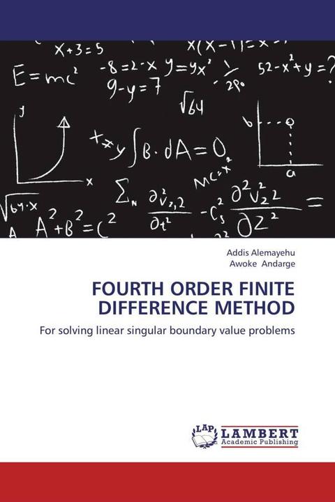 Produktbild Fourth order finite difference method (Deutsch, Addis Alemayehu, Awoke Andarge, 2013)