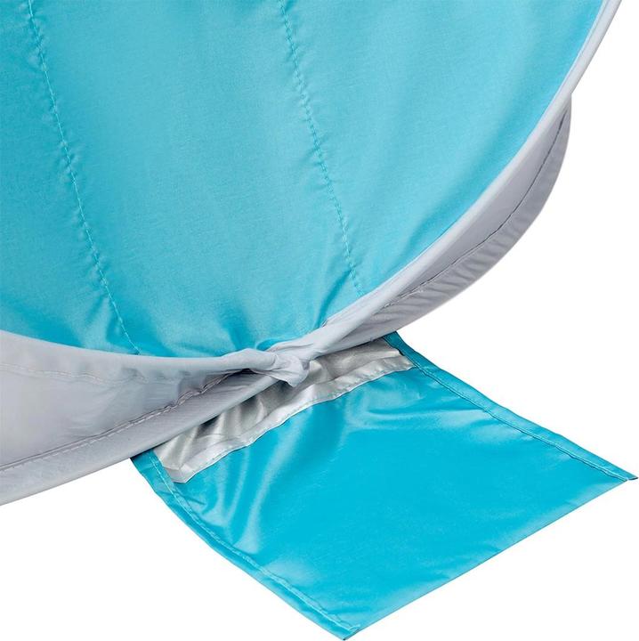 Produktbild Nils CAMP selbstfaltendes Strandzelt NC3174 Türkisgrau (Strandzelt + Strandmuschel, 0.15 kg)