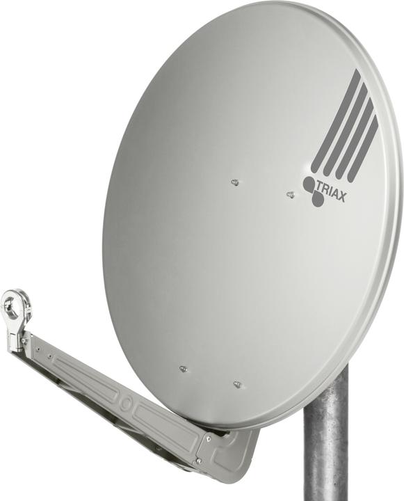 Actual product image Triax Fesat 95 HQ - 13 - 13 GHz - 39.1 dBi - 0 - 90° - 21.1° - Gray - Aluminum (Parabolic antenna, 39.10 dB, UKW / MW / LW, DAB/ DAB+)