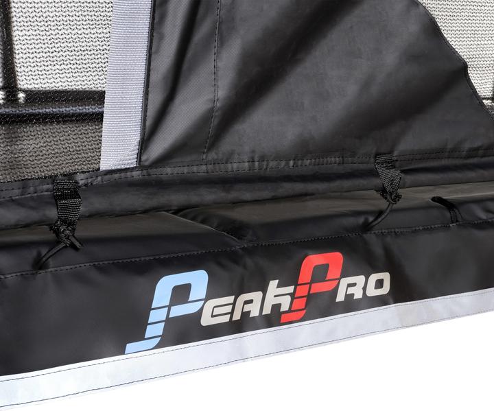 Produktbild Exit Aufstelltrampolin PeakPro Trampolin 244 x 427 cm schwarz rechteckig (244 cm)