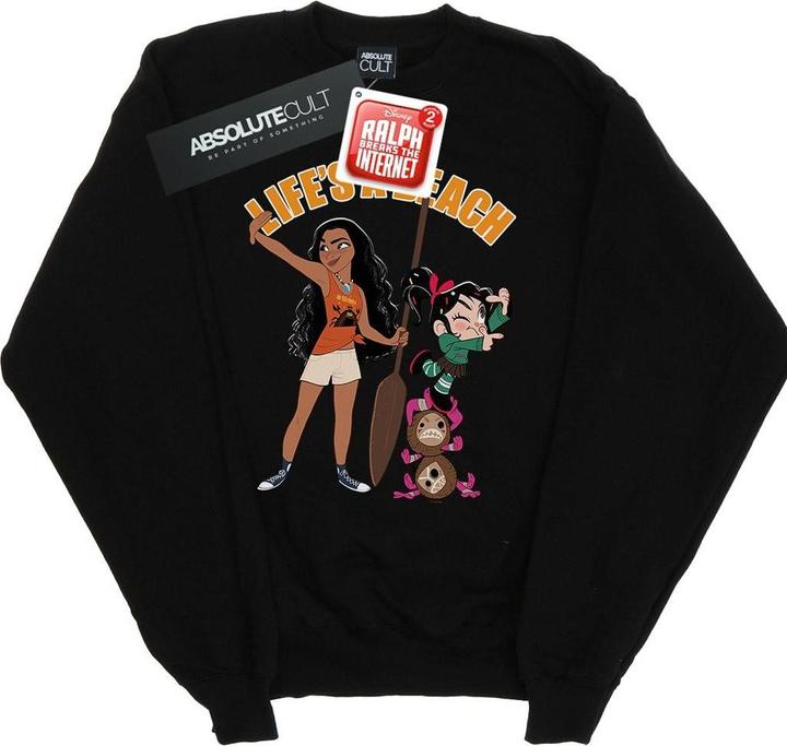 Produktbild Disney Wreck It Ralph Moana And Vanellope Sweatshirt (5XL)