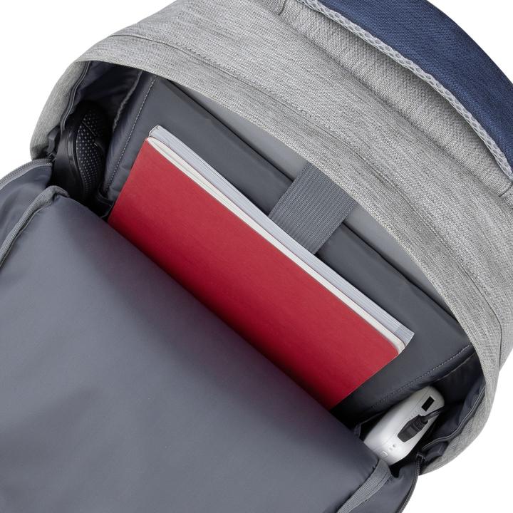 Produktbild Rivacase 7562 grey/dark blue anti-theft Laptop backpack 15.6 (15.60", Universal)