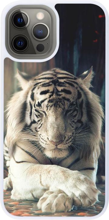 Immagine prodotto PhoneLook Copertura in silicone bianco Zen Tiger (Apple iPhone 12 Pro Max)