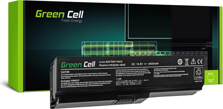 GreenCell Battery for Toshiba Satellite A660 A665 L650 L650D L655 L670 L670D PA3634U-1BRS (6 Cells, 4400 mAh)