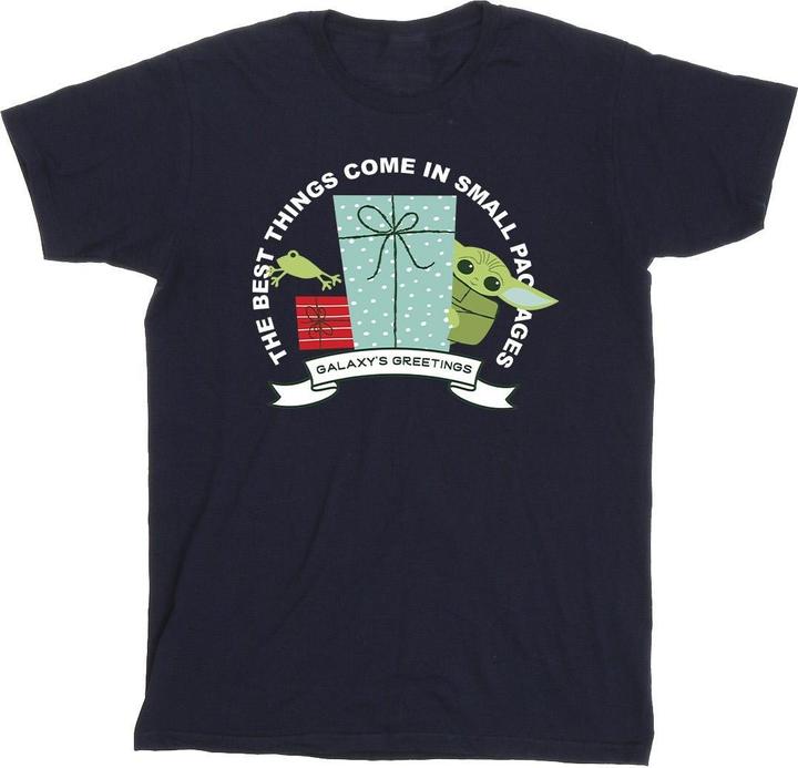 Star Wars The Mandalorian Galaxy's Greetings TShirt (L)