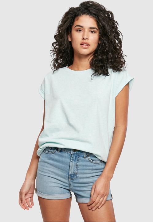 Produktbild Urban Classics Ladies Color Melange Extended Shoulder Tee (4XL)