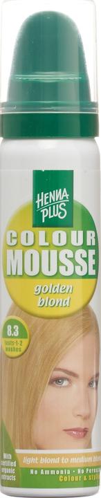 Hennaplus Colour Mousse (8.3 Goldblond)