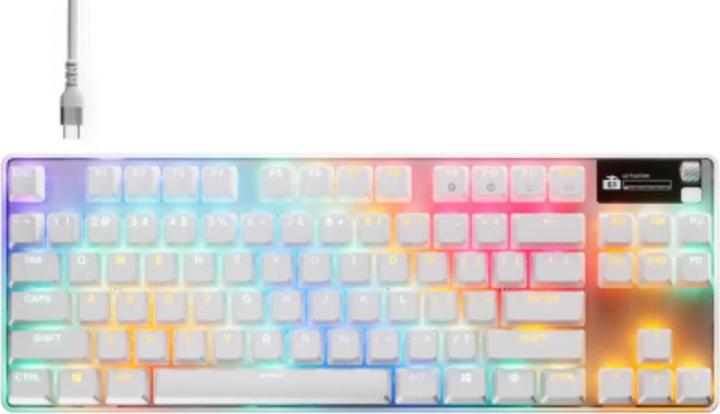 Produktbild SteelSeries Apex Pro TKL Gen 3 Gaming Toetsenbord Qwerty Wit (64898) (US, Kabelgebunden)