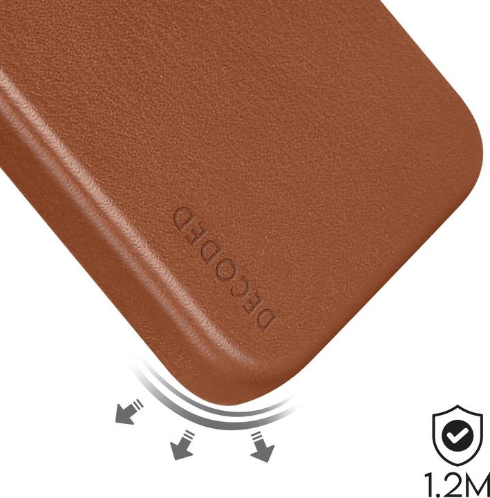 Actual product image Decoded Leather Case (Apple iPhone 15 Pro Max)