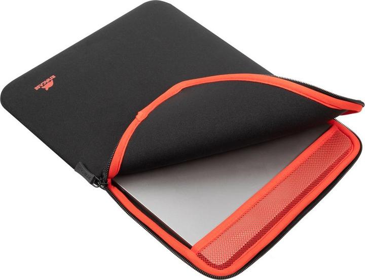 Actual product image Rivacase Anti-shock Case for MacBook 13" Vertical Zip Black (15.60", Apple)