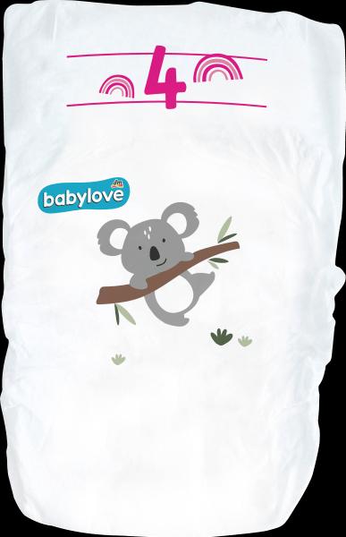 Produktbild dm babylove Premium-Windeln (Gr. 4, Tragepack, 42 Stück)