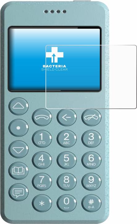 Produktbild upscreen Schutzfolie Displayschutz Displayschutzfolie Folie Klar antibakteriell (1 Stück, Punkt MP02)