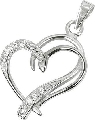 Brilio White Gold Pendant Heart 249 001 00431 07