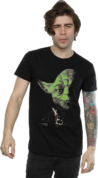 Immagine prodotto Star Wars Yoda Green Face Maglietta Uomo (L)