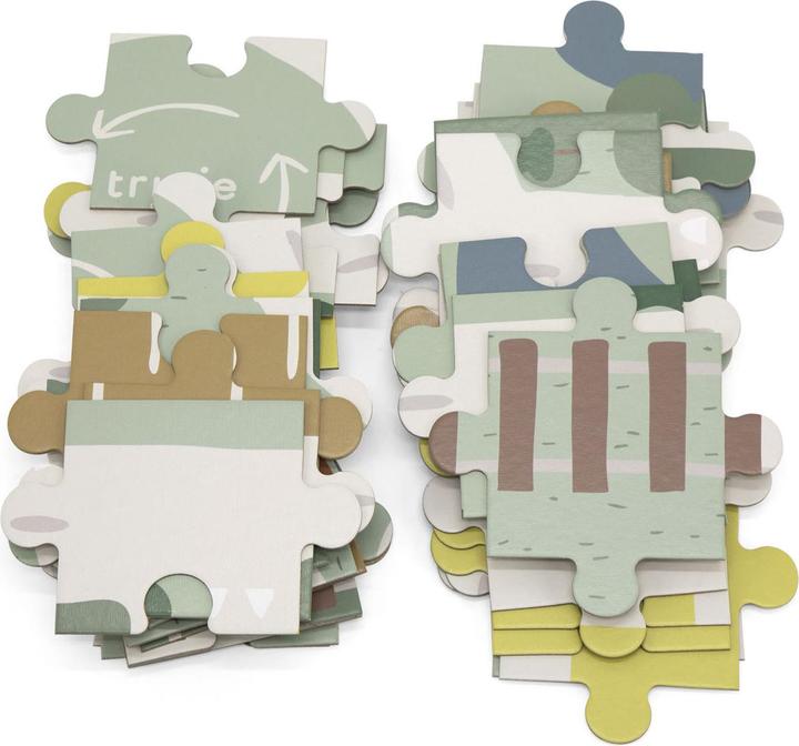 Actual product image Trixie Baby Baby road puzzle with accessories