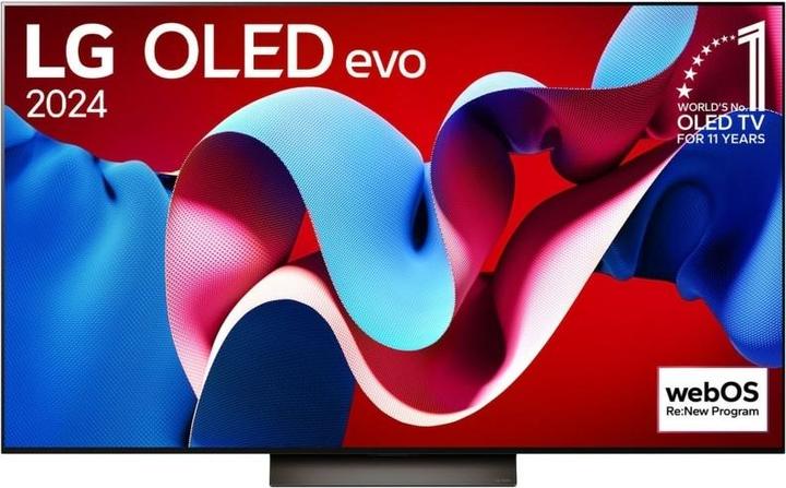 LG OLED65C47LA 165 cm 65" 4K OLED Smart TV (65", C4, OLED, 4K, 2024)