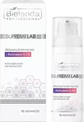 Produktbild Bielenda Professional Supremelab Re-Advanced Active Night Cream With Retinal 50Ml (Körpercreme, 50 ml)