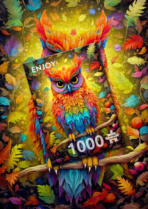 Produktbild Enjoy Puzzle Puzzle 1000 Teile - Herbstliche Eule (1000 Teile)