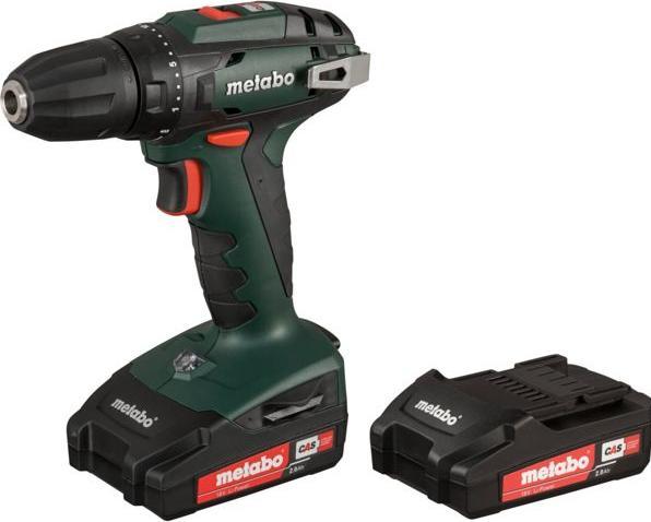 Actual product image Metabo 18V cordless drill driver BS 18 (Rechargeable battery operated)