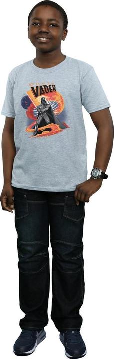 Actual product image Star Wars Boys Darth Vader Swirling Fury T-Shirt (140, 146)