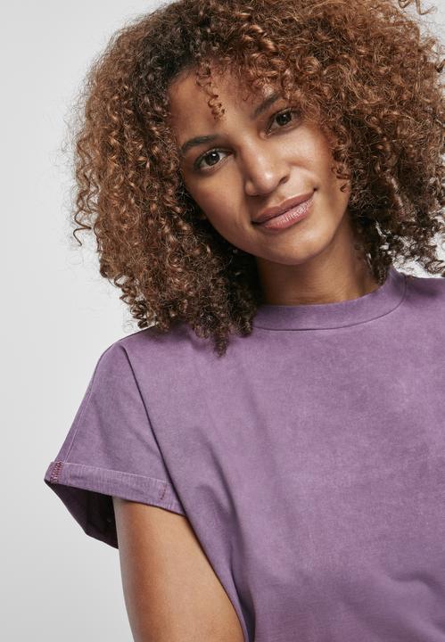 Immagine prodotto Urban Classics Maglietta corta da donna con tintura di pigmento tagliata sulla manica (XXL)