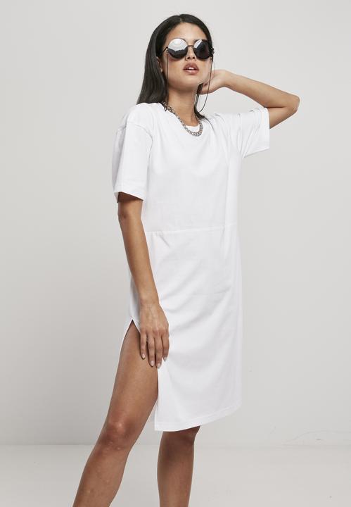 Produktbild Urban Classics Ladies Organic Oversized Slit Tee Dress (XS, S)