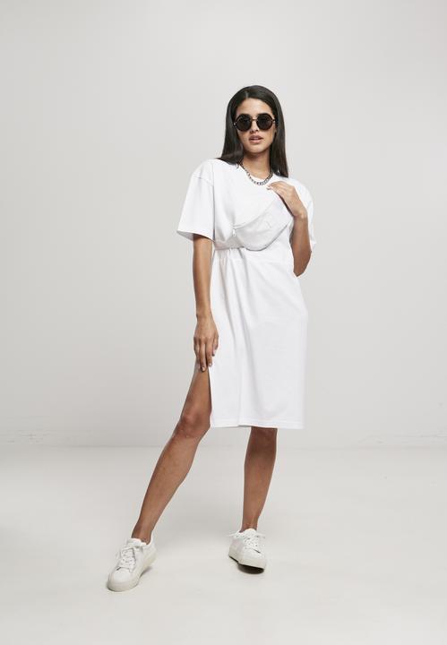 Produktbild Urban Classics Ladies Organic Oversized Slit Tee Dress (XS, S)