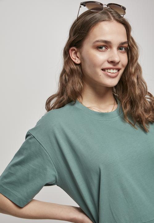 Produktbild Urban Classics Ladies Organic Oversized Slit Tee Dress (5XL)
