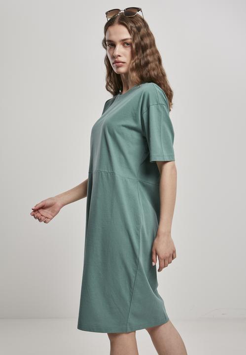 Produktbild Urban Classics Ladies Organic Oversized Slit Tee Dress (5XL)