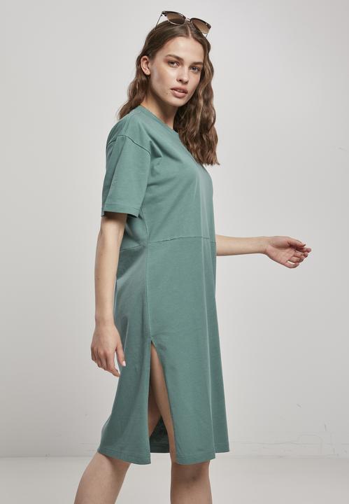 Produktbild Urban Classics Ladies Organic Oversized Slit Tee Dress (5XL)