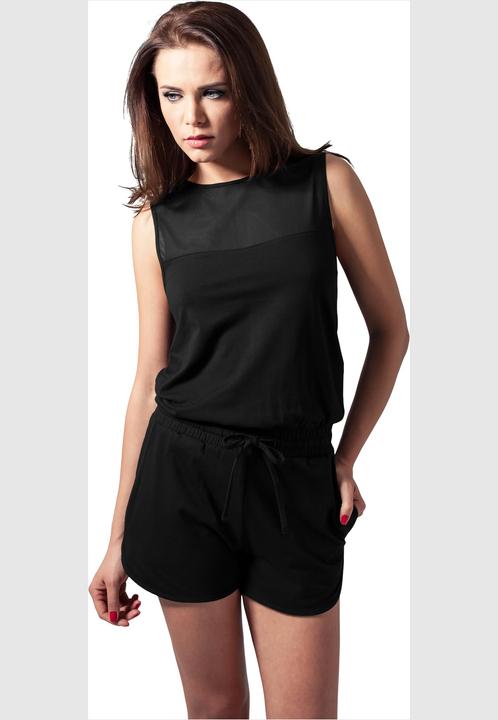 Actual product image Urban Classics Ladies Tech Mesh Hot Jumpsuit (S)