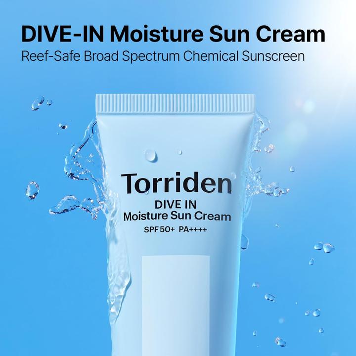 Actual product image Torriden DIVE-IN Watery Moisture (Suntan cream, SPF 50+, 60 ml)