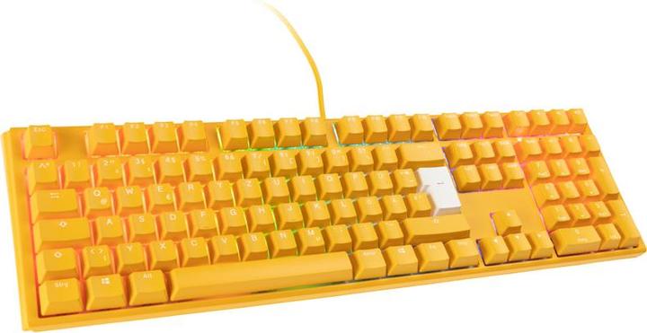 Image du produit Ducky Clavier de jeu One 3 jaune, RGB LED - MX-Silent-Red (DE, Filaire)