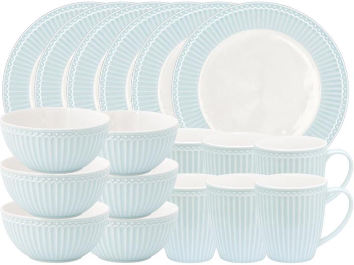 Greengate Alice breakfast set pale blue 18pcs (18 Piece)