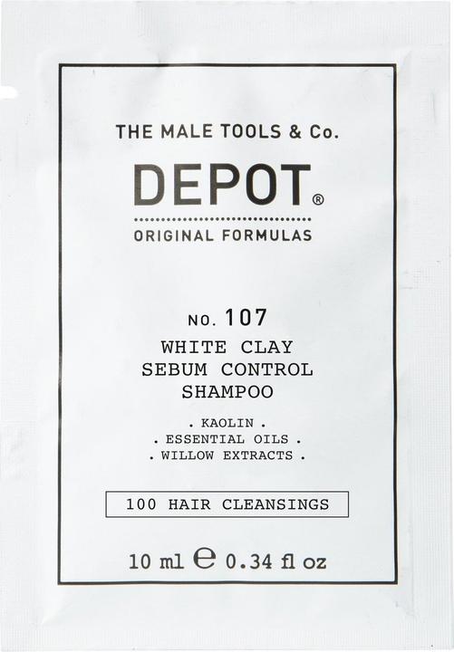 Immagine prodotto Raywell Nr. 107 Whiteclay Sebumcontrol 10ml Shampoo per capelli grassi (10 ml, Shampoo liquido)