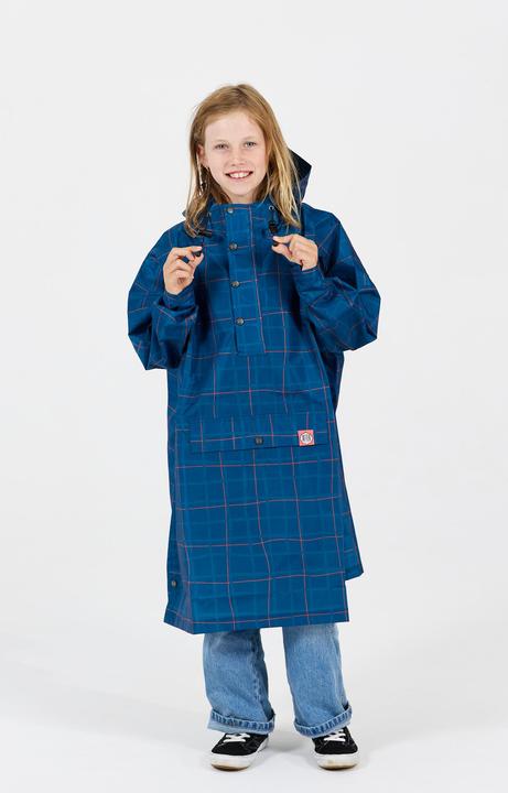 Actual product image After Essentials Rain Poncho - Baltic Net (One size)