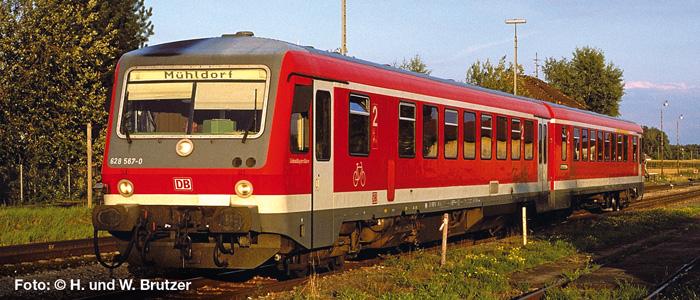 Actual product image Bachmann Trains DB AG Diesel railcar. BR 628.4 2-piece Mühldorf (Track N)