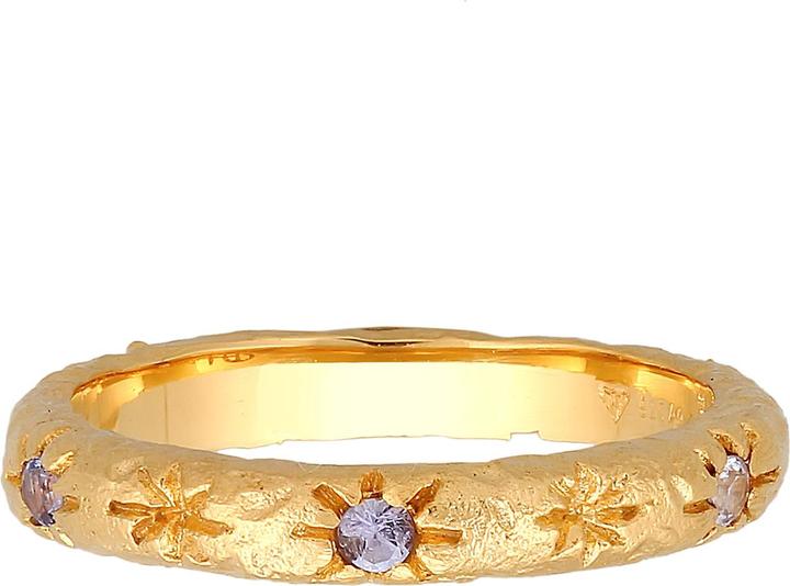 Immagine prodotto Haze & Glory Ring Bandring Stern Tansanite - Starlover 925 Silber (58, 925 Argento)