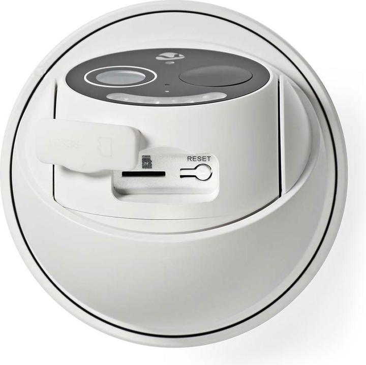 Actual product image Nedis SmartLife Outdoor Camera | Wi-Fi | Full HD 1080p | Pan tilt | IP65 | Max. Battery life: 5 (1920 x 1080 Pixels)