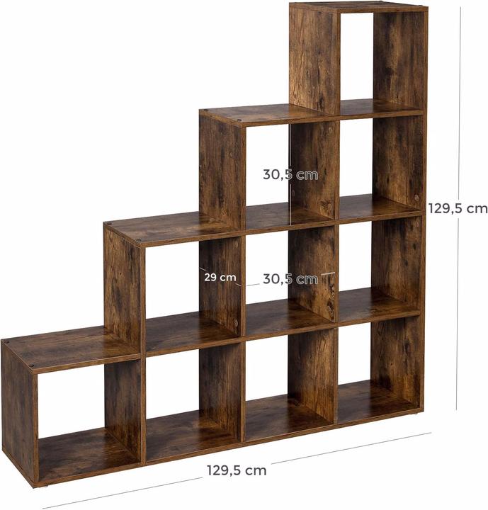 Actual product image Vasagle Stairway (129.5 x 29 x 129.5 cm)