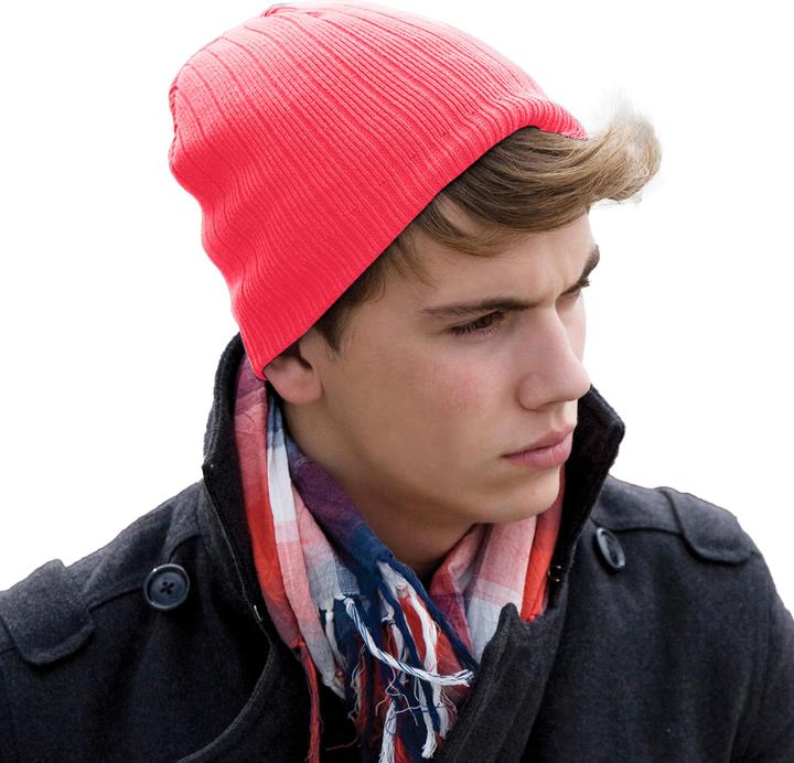 Actual product image Result Unisex Adult Knitted Cotton Beanie