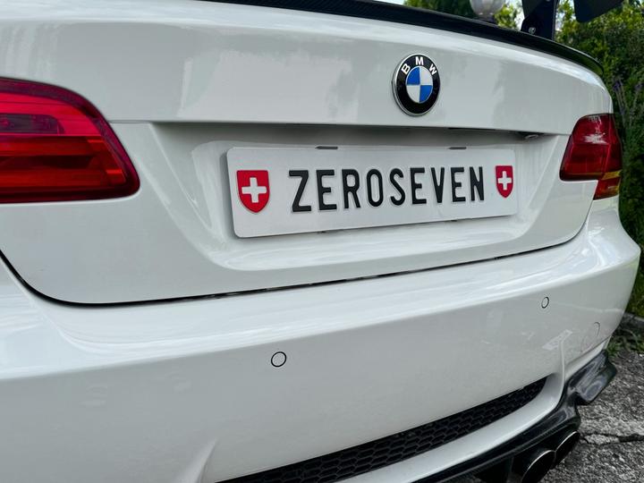 Image du produit Zeroseven Support de plaque d'immatriculation (Avant + arrière, Format long)