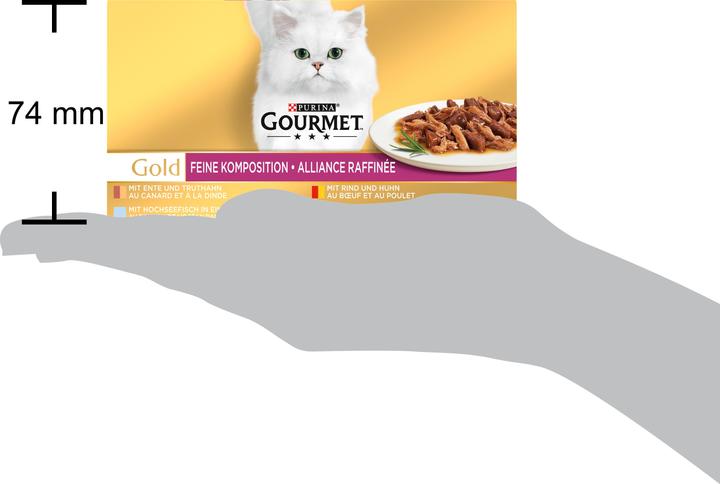 Actual product image Gourmet Fine compositions (Adult, 4 pcs., 85 g)