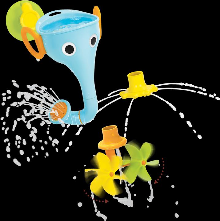 Produktbild Yookidoo Bath toy "Elephant", blue