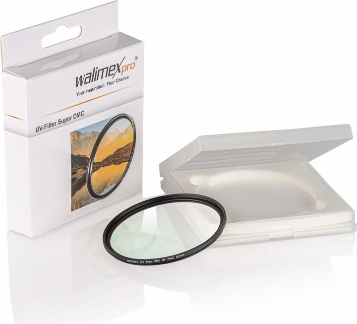 Immagine prodotto Walimex pro per filtro UV Slim Super DMC 62mm (62 mm, Filtro UV, 62 mm)