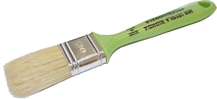 Actual product image Painto Pędzel Angielski 60mm Plastik, Do Emulsji, Copper (60 mm)