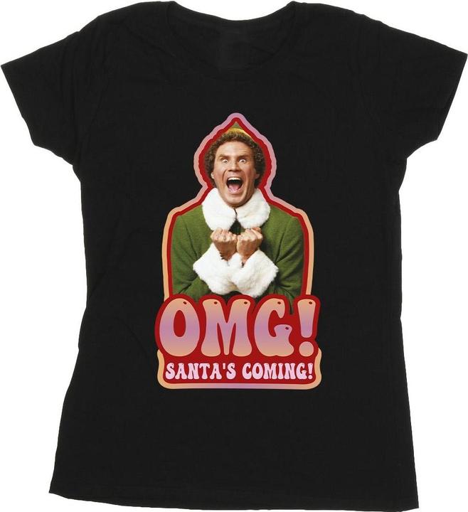 Elf Santa's Coming TShirt (XL)