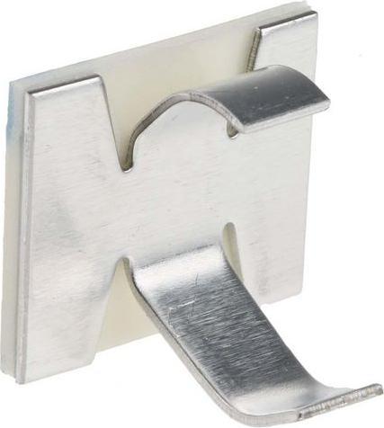 Immagine prodotto Rs Pro Portacavo aperto clip autoadesive, cavo Ø 9,5 mm alluminio 16 mm x 14,9 mm x 19 mm